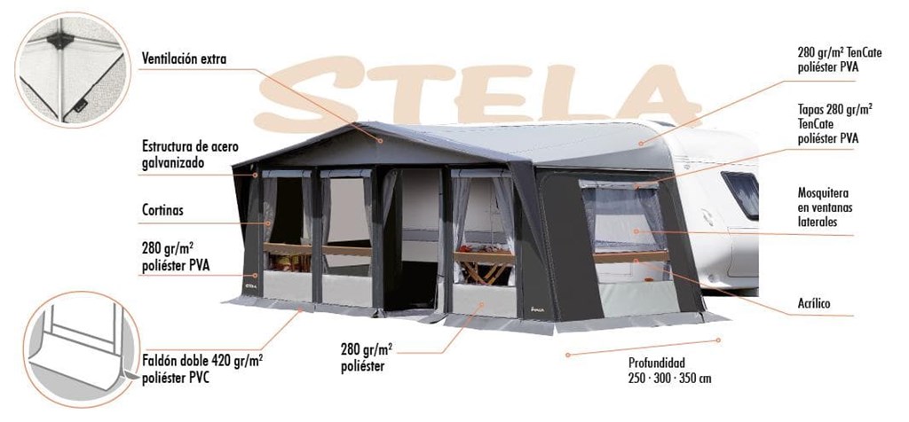 Foto 3 AVANCE Stela Luxe 250/300/350 (POR ENCARGO)