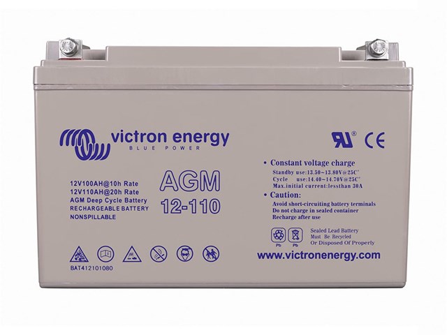 Batería 12V/110Ah AGM Ciclo Profundo (M8) Victron Energy