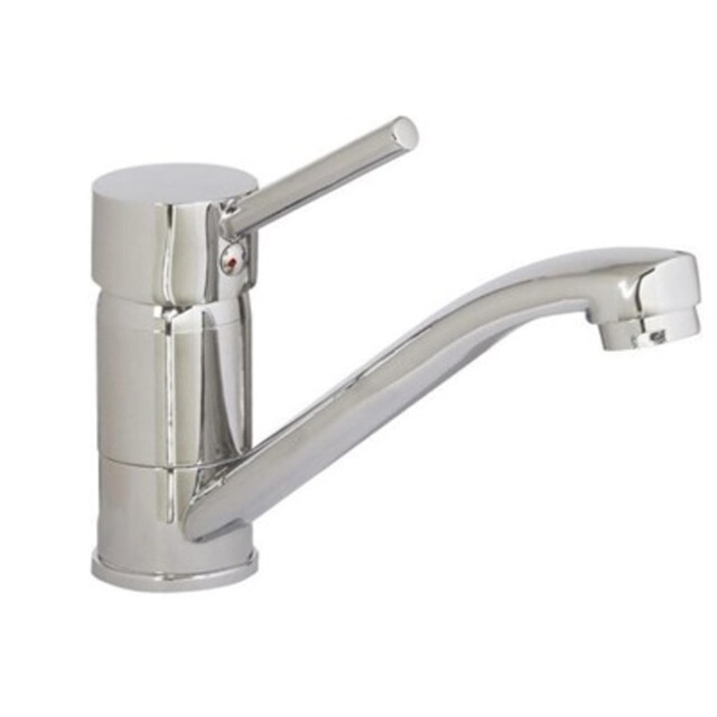 Foto 1  Grifo mezclador ajustable con caño corto diseño moderno